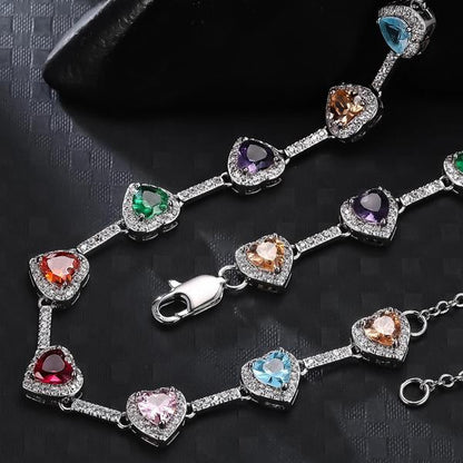 Heart Shaped Colorful Chain