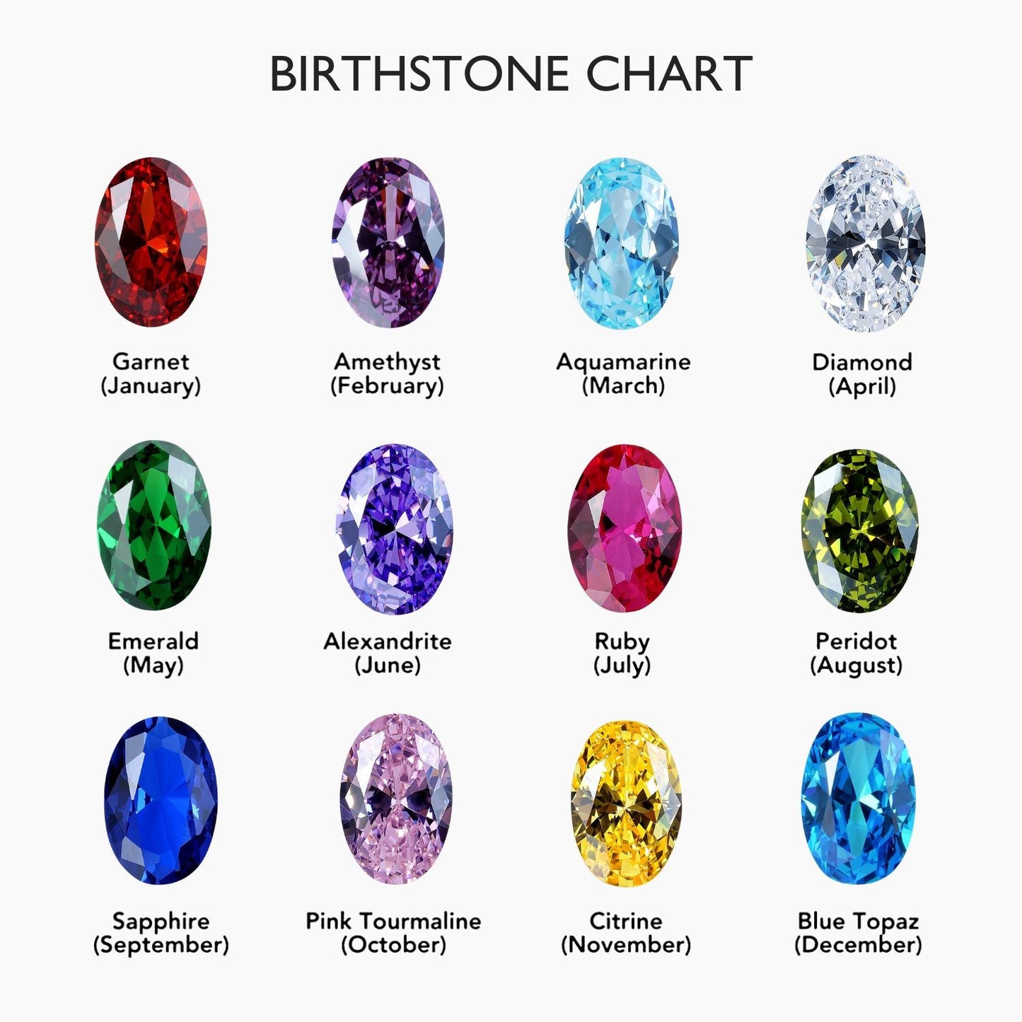 Marquise Family Birthstone Ring