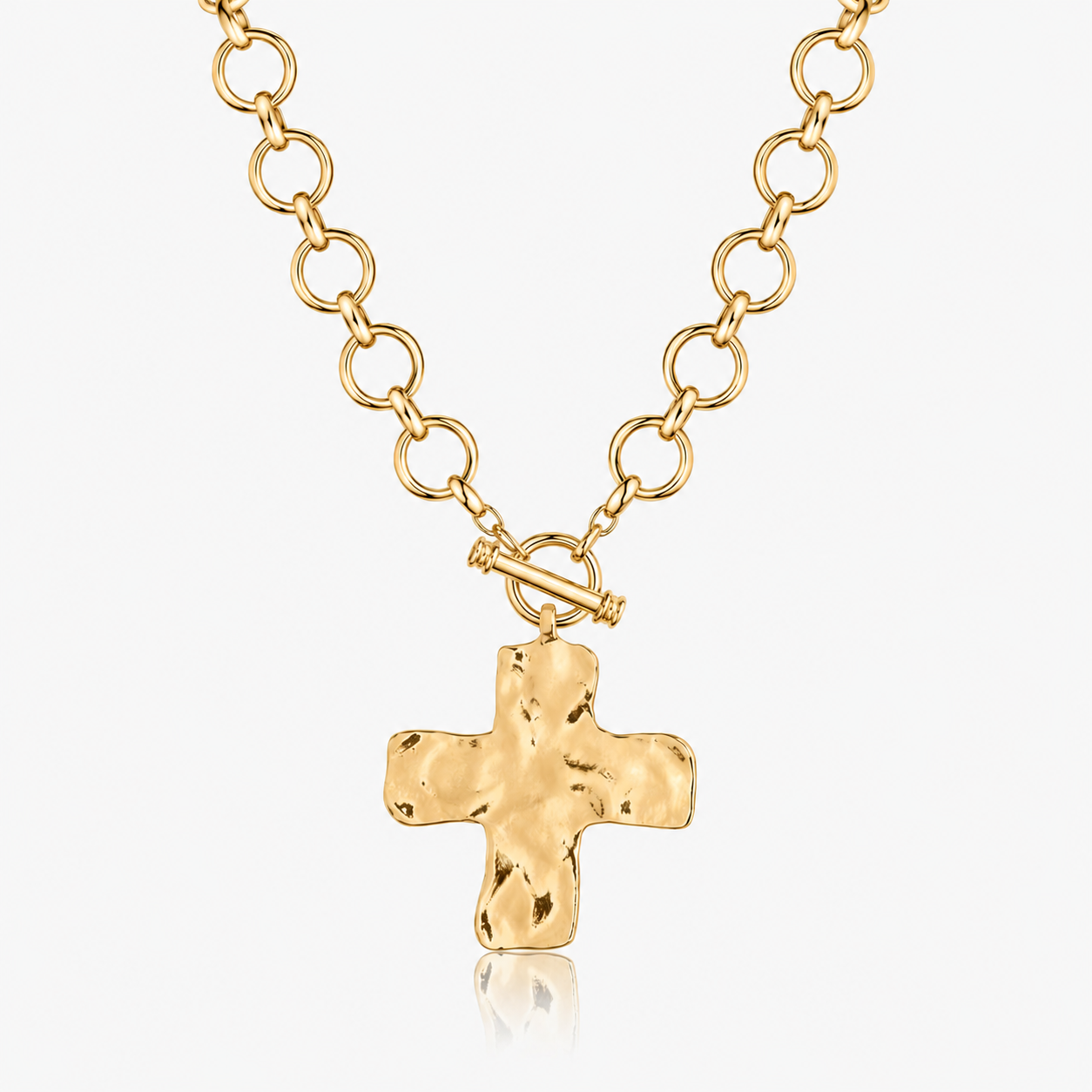 The Eternal Hammered Necklace
