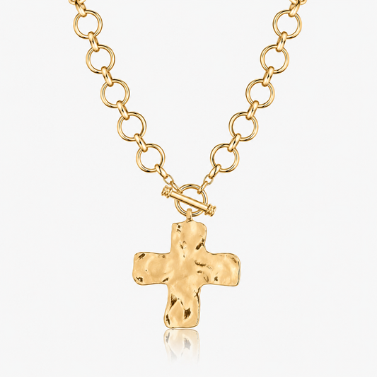 The Eternal Hammered Necklace