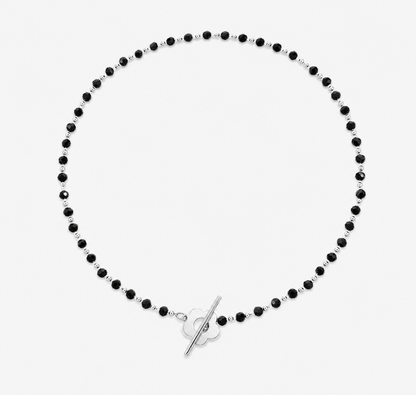 Floral Choker Flower Clasp Necklace