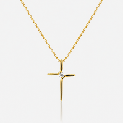 Core Cross Necklace