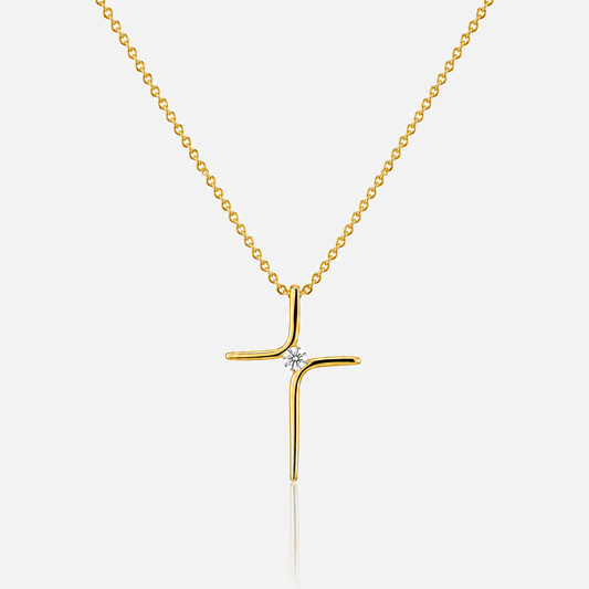 Core Cross Necklace