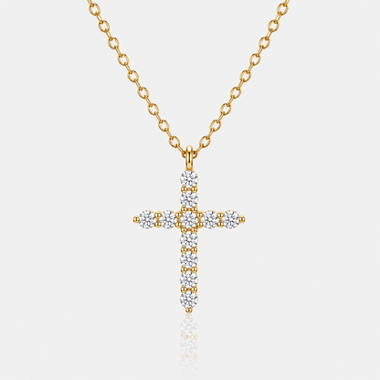 Crystal Cross Necklace