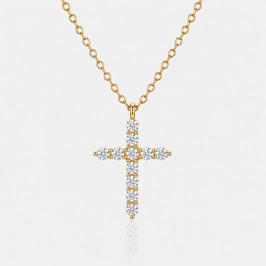 Crystal Cross Necklace