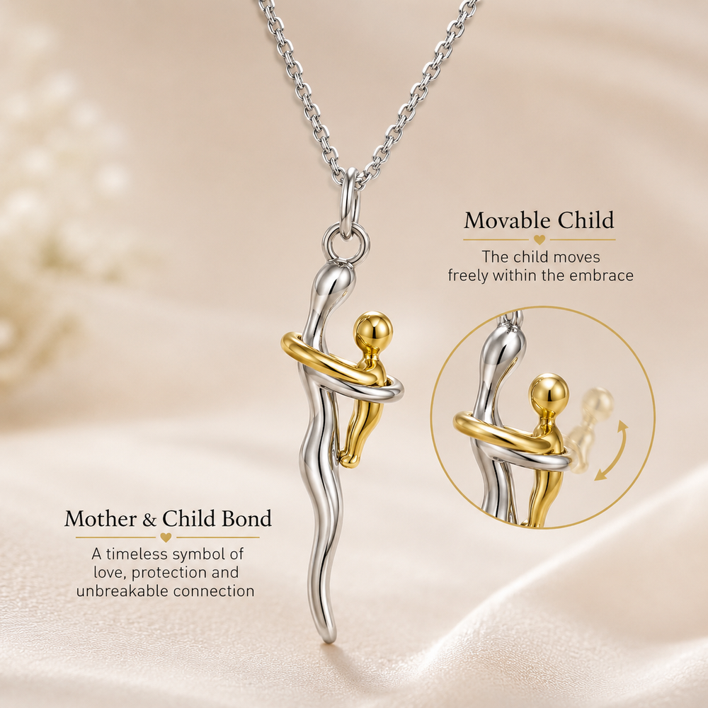 Mom & Child Eternal Love Necklace