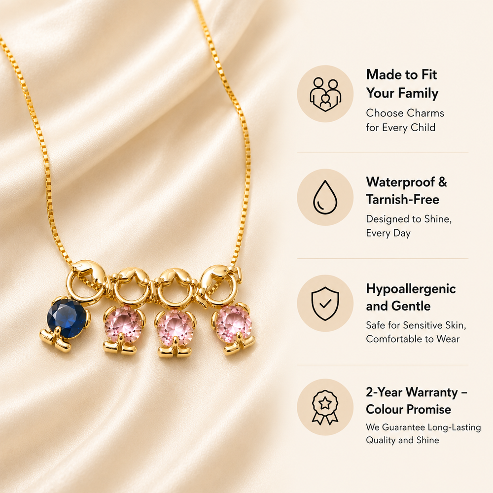 The Forever Family Custom Boy/Girl Necklace