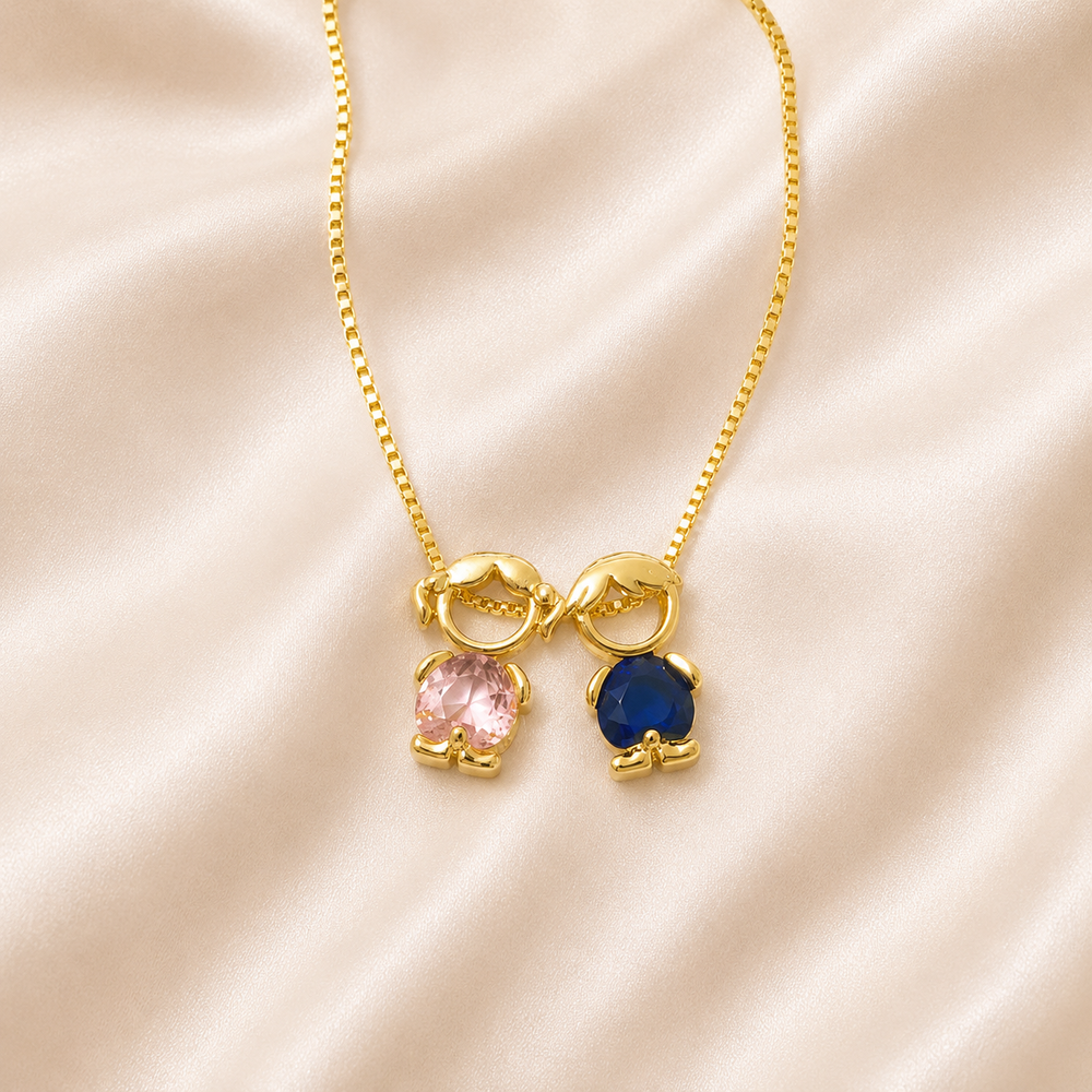 The Forever Family Custom Boy/Girl Necklace