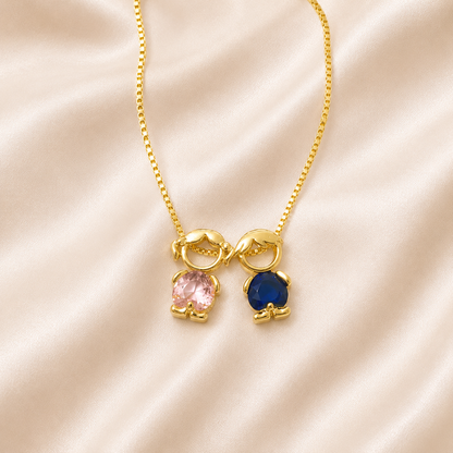 The Forever Family Custom Boy/Girl Necklace