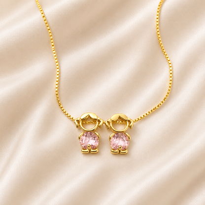 The Forever Family Custom Boy/Girl Necklace