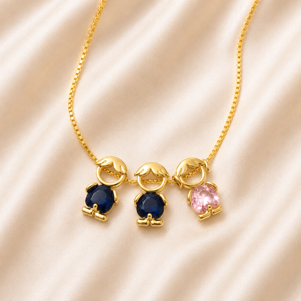 The Forever Family Custom Boy/Girl Necklace
