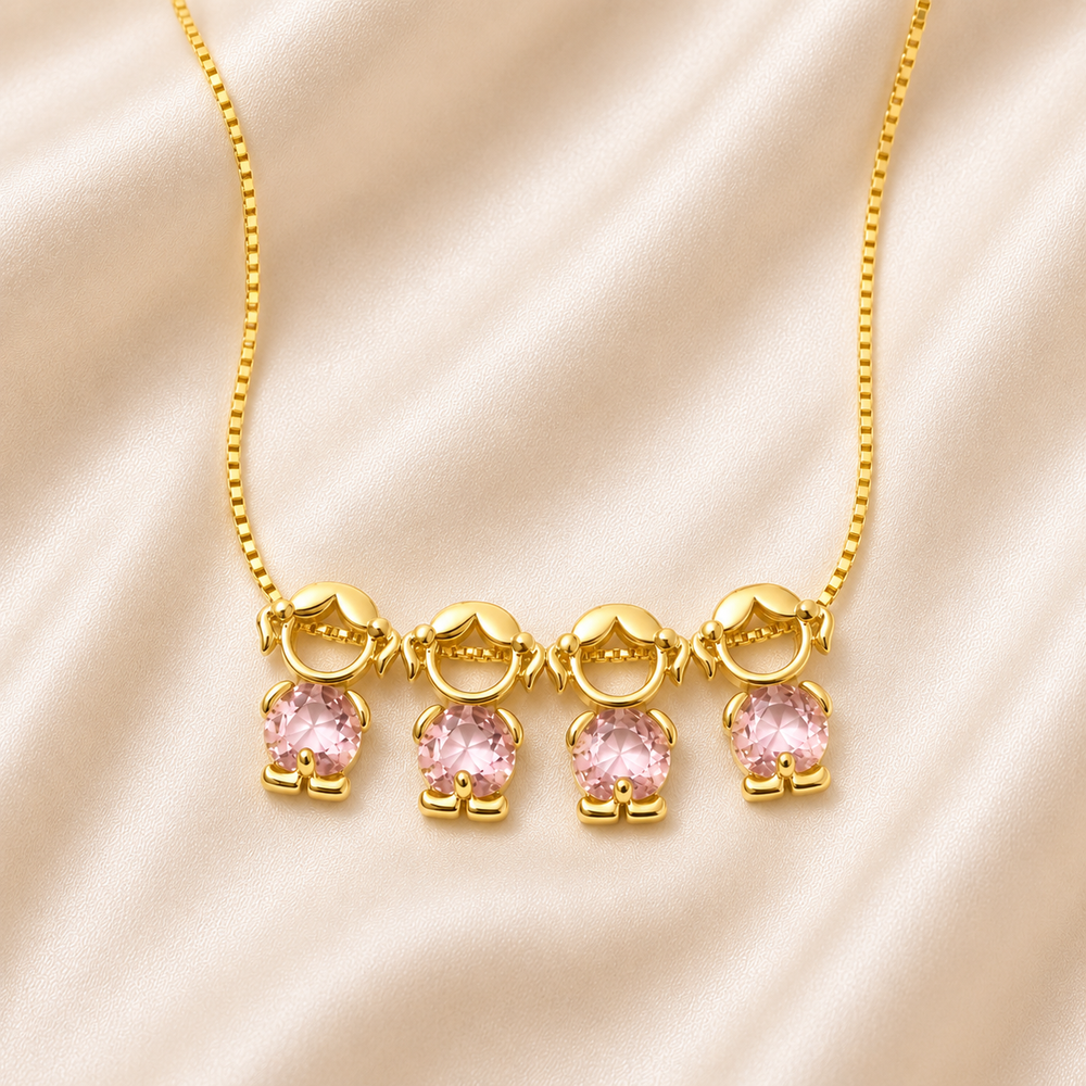 The Forever Family Custom Boy/Girl Necklace
