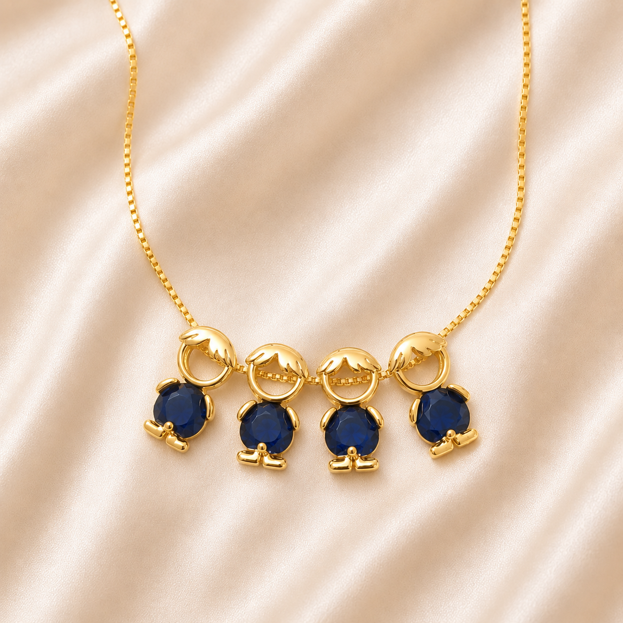 The Forever Family Custom Boy/Girl Necklace