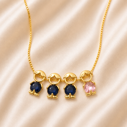 The Forever Family Custom Boy/Girl Necklace