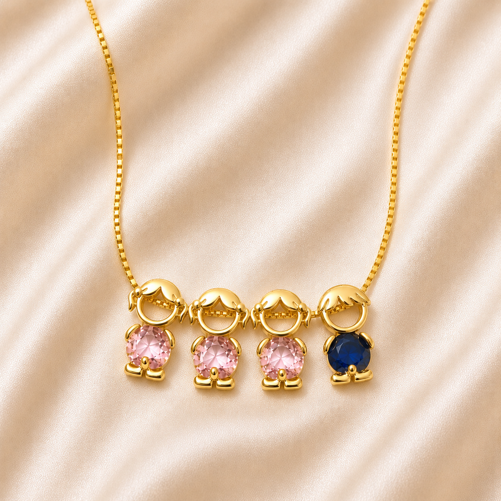 The Forever Family Custom Boy/Girl Necklace
