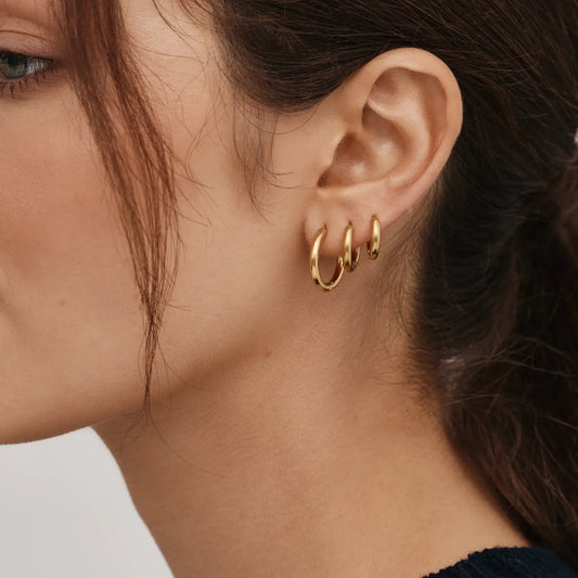 Essential Gold Hoop Set