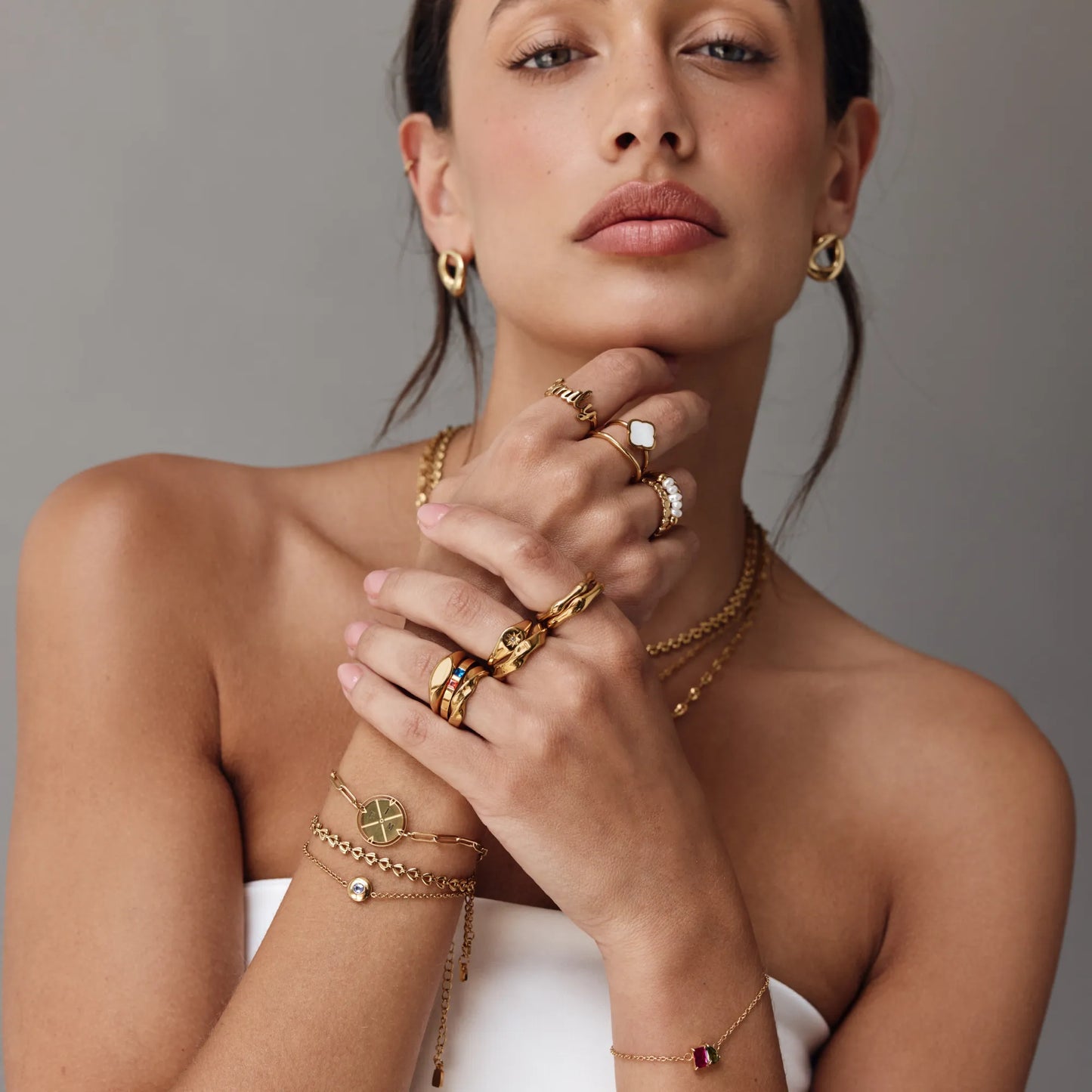 Clover Wrap Ring