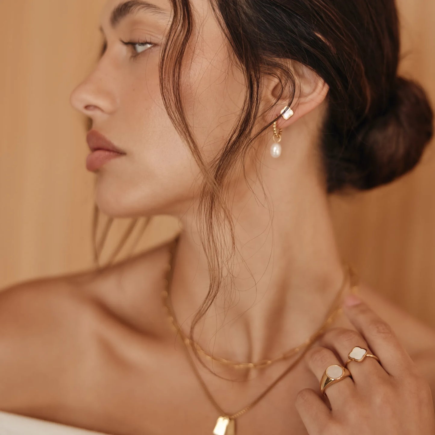 Mother Of Pearl Ring