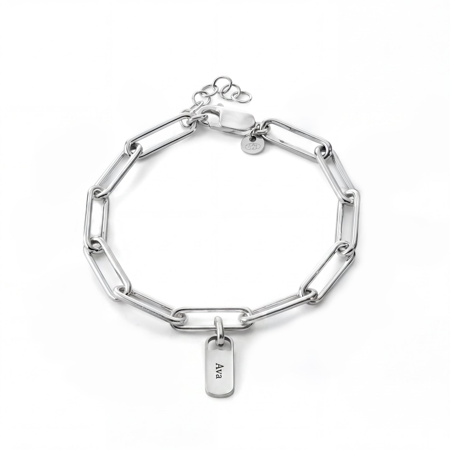 Personalised Bracelet with Engraved Tags