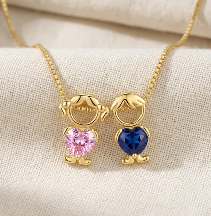 The Forever Family Custom Boy/Girl Necklace
