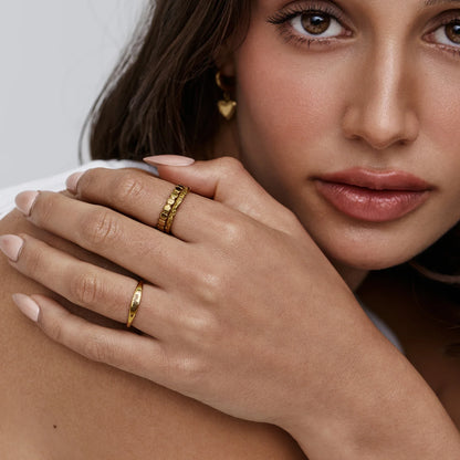Engraved Name Band Ring