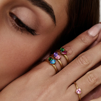 Better Half Birthstone Ring