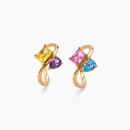 Toi et Moi Birthstone Ring