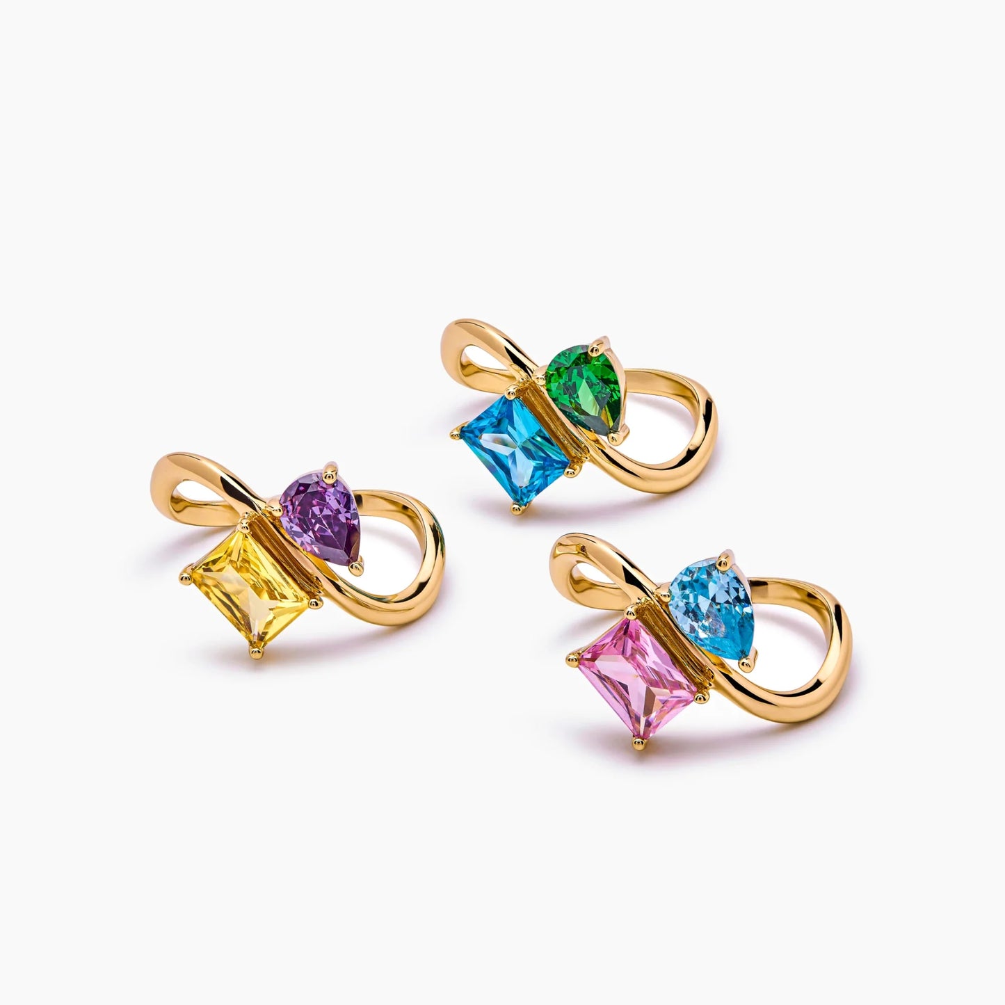 Toi et Moi Birthstone Ring